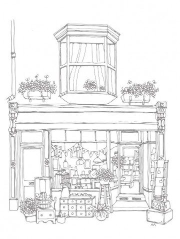 4238 urban colouring 2 door urban anna voorbeeld 2