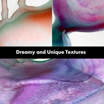 4262 kuretake gansai granulating colors3