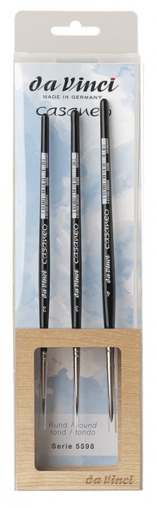 4267 da vinci casaneo 3 aquarelpenselen