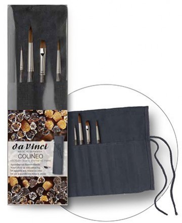 4268 da vinci colineo set 4 aquarelpenselen