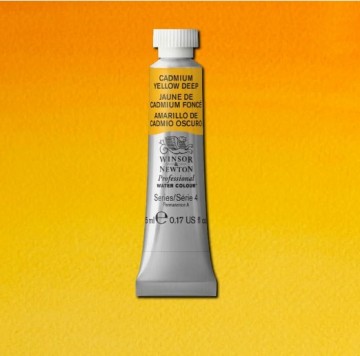 4278 111 winsor newton professional watercolour cadmium yellow deep