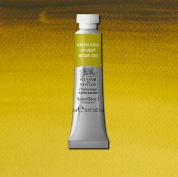 4278 294 winsor newton professional watercolour green gold