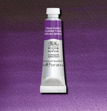 4278 419 winsor newton professional watercolour tyrian purple