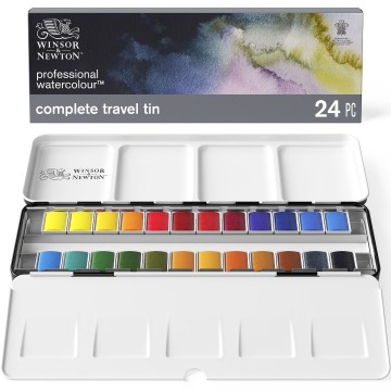 4286 winsor newton reisset 24 nappen in blik