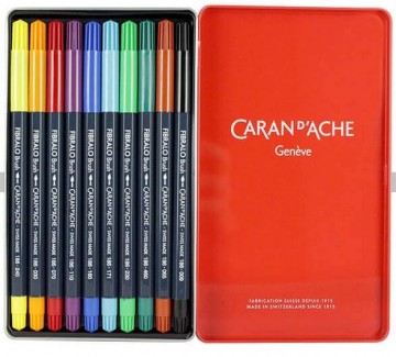 4305 caran d ache fibalo brush 10