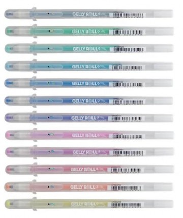 4311 1 sakura gellyrol stardust 12 gelpennen glitter