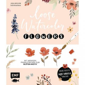 4321 boek loose watercolor flowers