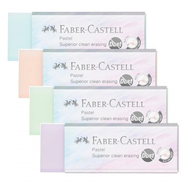 4330 faber castell gum dustfree pastelkleuren