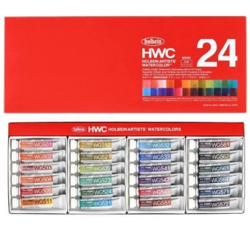 4357 holbein granulating watercolor 24