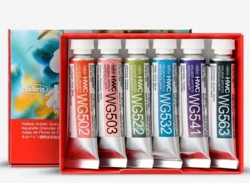 4359 holbein granulating watercolor flower