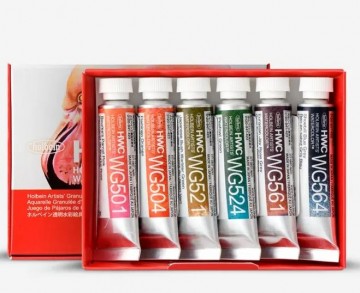 4360 holbein granulating watercolor bird