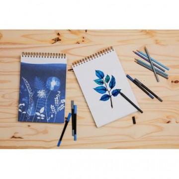 4375 clairefontaine tekenblok cyanotype 2