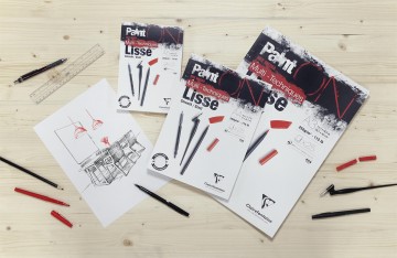 4386 clairefontaine paint on lisse a3 2