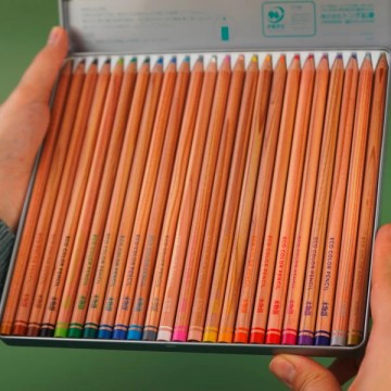 4389 1 tombow eco 24 kleurpotloden in blik