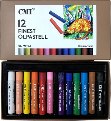 4397 cmi oliepastels 12 stuks