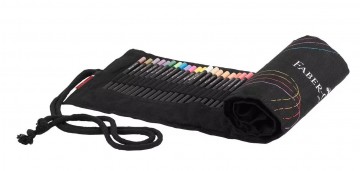4420 faber castell 72 black edition in roletui 4