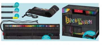 4420 faber castell 72 black edition in roletui