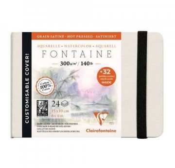 4436 clairefontaine fontaine aquarel boek