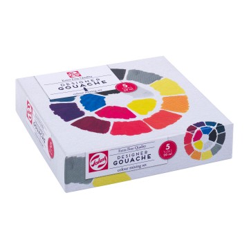 4437 talens designers gouache mixing set 1