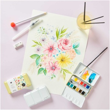 4489 rico design aquarelverf pastel colours 5