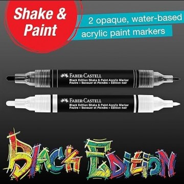 4501 faber castell black edition acryl marker wit3