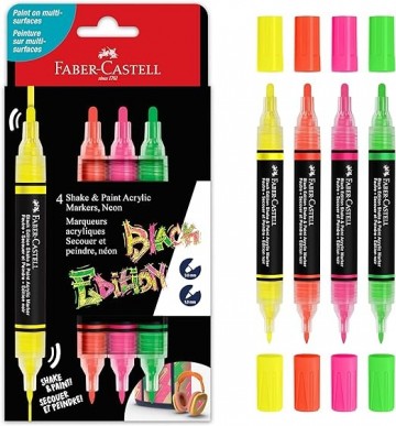 4503 faber castell black edition acryl marker neon 7