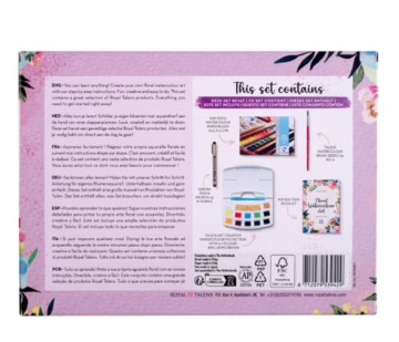 4505 talens floral watercolour set 2