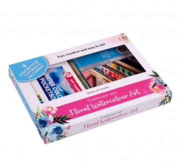 4505 talens floral watercolour set 5