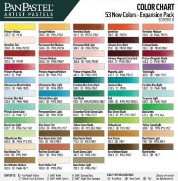 4509 panpastel 53 nieuwe kleuren set 4