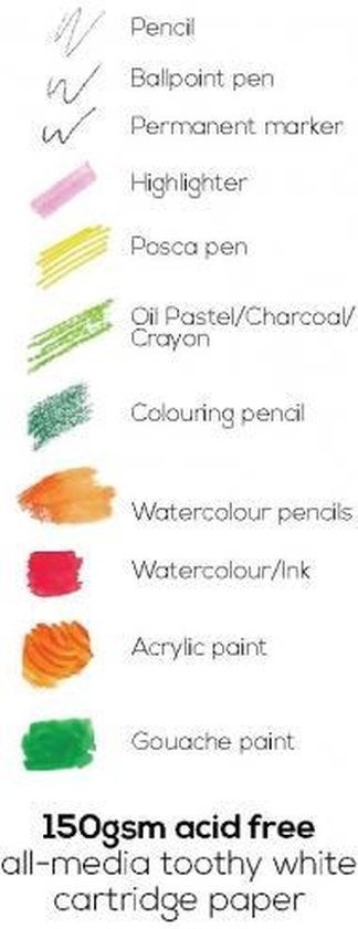 4515 artgecko classy sketchbook spiraal a5 2