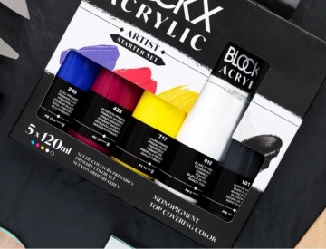 4529 blockx acrylic starter set