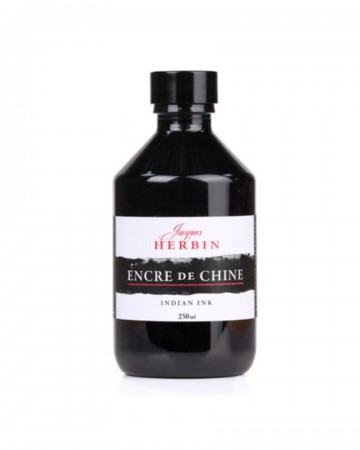 4530 herbin chinese inkt 250ml zwart 1