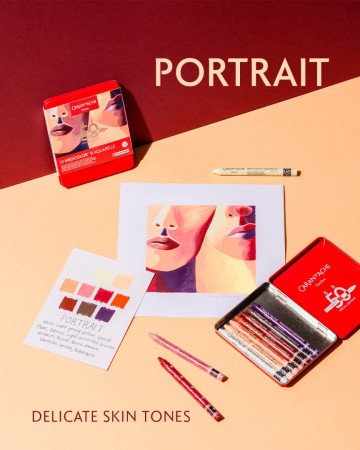 4538 caran d ache neolor noeuwe kleuren portrait