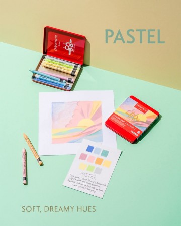 4541 caran d ache neolor noeuwe kleuren pastel