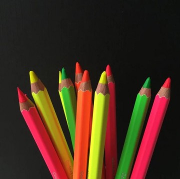 4549 caran d ache fluo maxi kleurpotlood 2