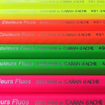 4549 caran d ache fluo maxi kleurpotlood 7