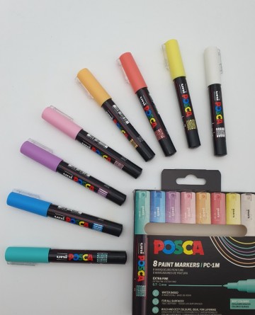 4560 posca acrylmarkers 1m 2