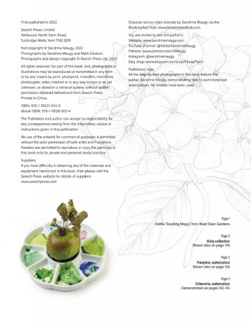 4583 botanical watercolours trhough the years sandrine maugy