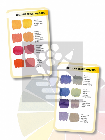 4583 colour mixing card deck 2