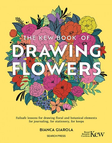 4585 the kew book of drawing flowers bianca giarola 2