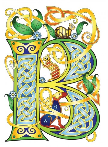 4596kleurboek celtic alphabet designs cari buziak 3