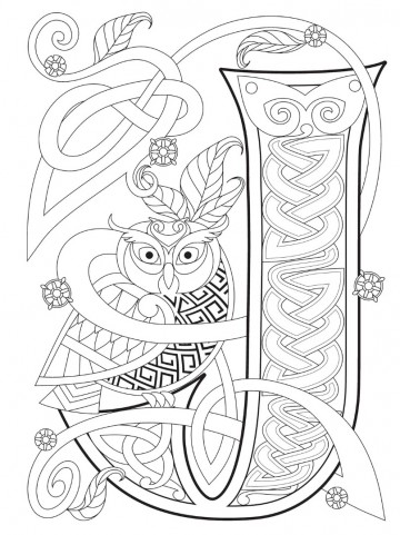 4596kleurboek celtic alphabet designs cari buziak 4