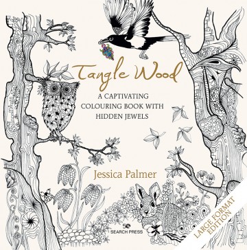 4598 kleurboek tangle wood door jessica palmer groot formaat