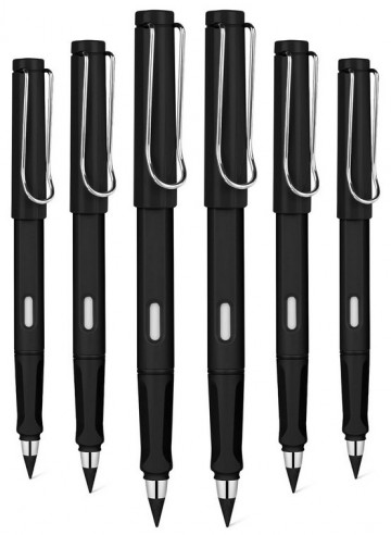 4599 infinity eeuwigschrijvend potlood zwart met dop 3