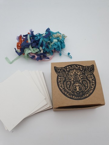 4610 pink pig artist tiles