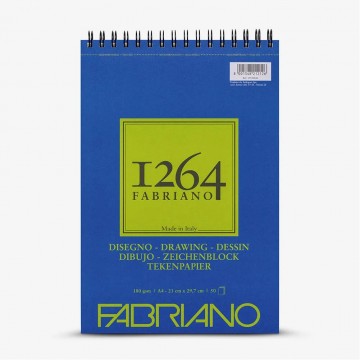 4621 aanbieding fabriano 1264 tekenblok met spiraal a5 180 gram 30 vel