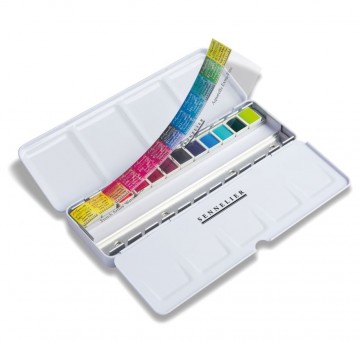 4625 sennelier l aquarelle 12 couleurs intense intense kleuren 2