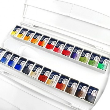 4654 rosa plastic box watercolour 28  7