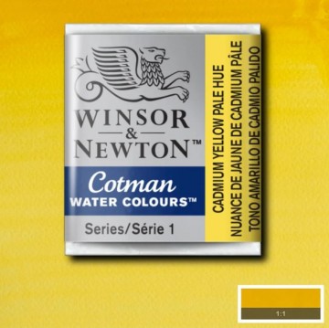 4656 winsor newton cotman aquarelverf cadmium yellow pale hue