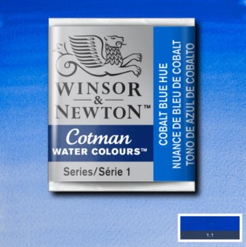 4656 winsor newton cotman aquarelverf cobalt blue hue 0